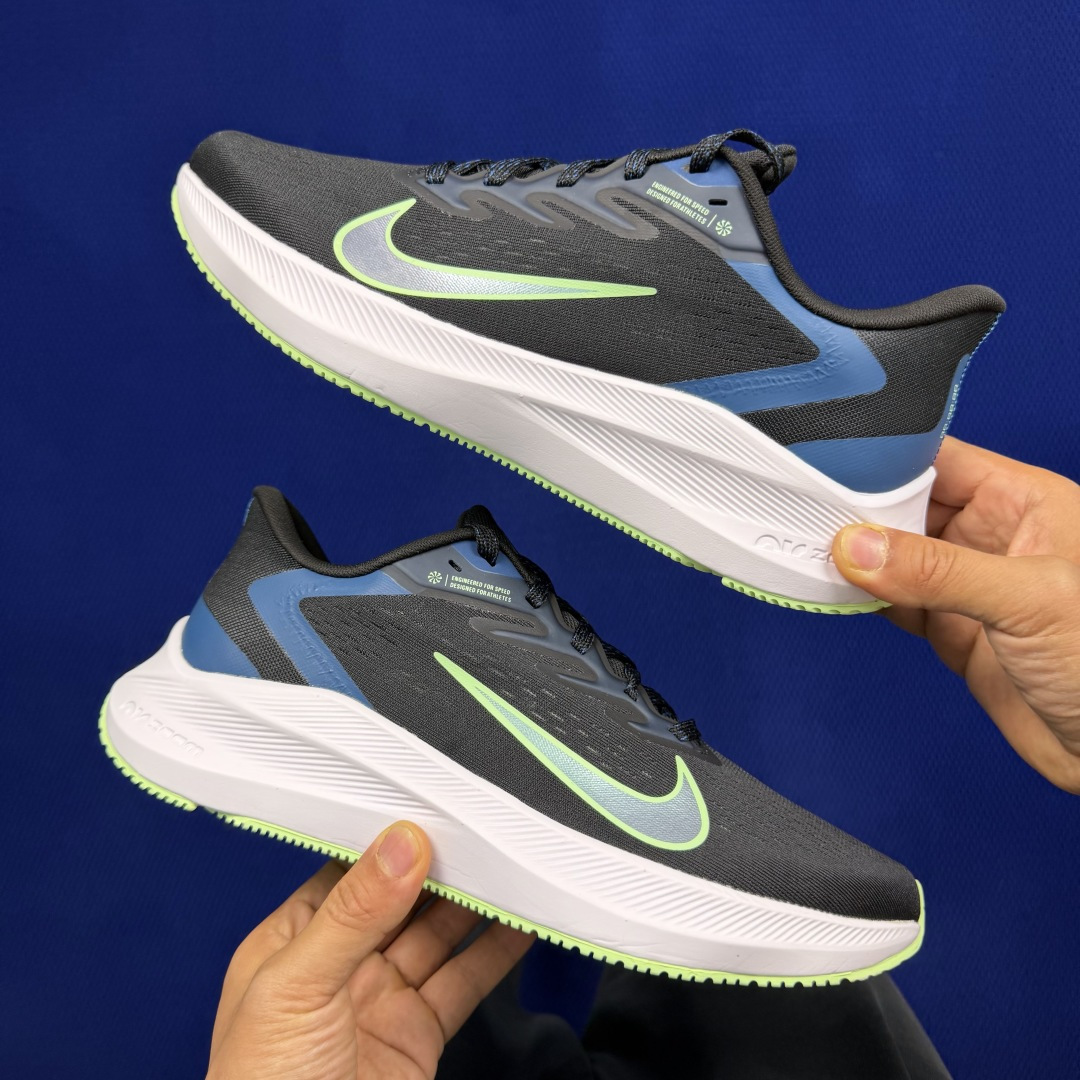 主推优势私【C版马拉松登月系列】冲正纯原1:1品质！登月V7Nike Zoom Winflo 7 气垫跑
