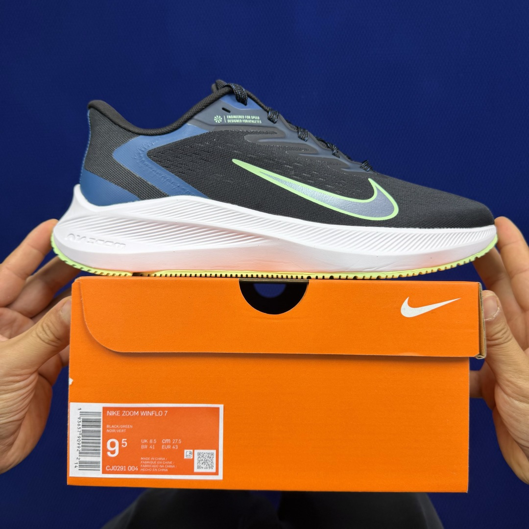 主推优势私【C版马拉松登月系列】冲正纯原1:1品质！登月V7Nike Zoom Winflo 7 气垫跑