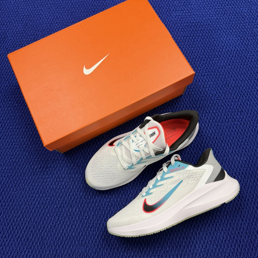 主推优势私【C版马拉松登月系列】冲正纯原1:1品质！登月V7Nike Zoom Winflo 7 气垫跑