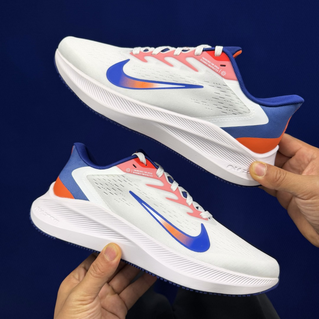 主推优势私【C版马拉松登月系列】冲正纯原1:1品质！登月V7Nike Zoom Winflo 7 气垫跑