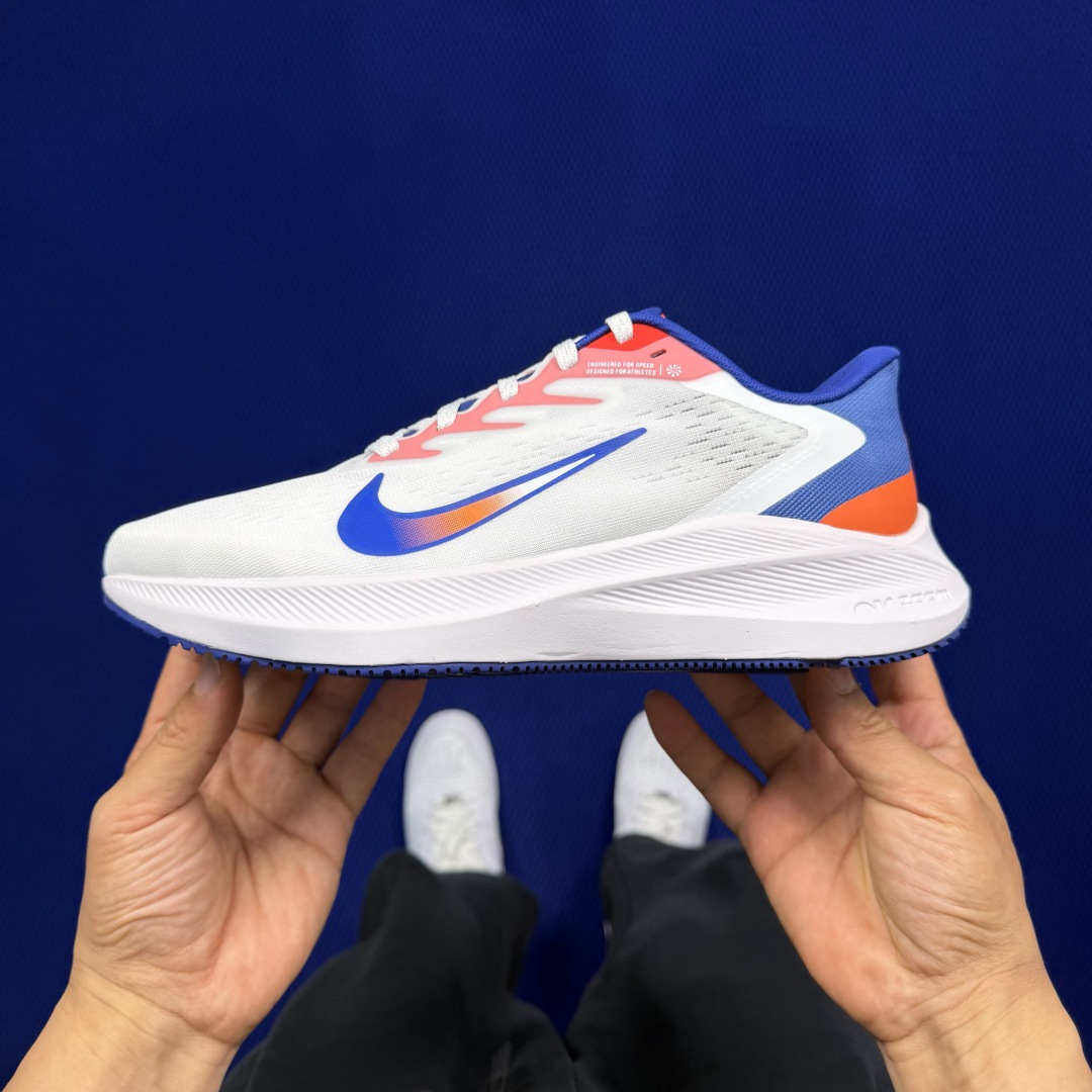 主推优势私【C版马拉松登月系列】冲正纯原1:1品质！登月V7Nike Zoom Winflo 7 气垫跑