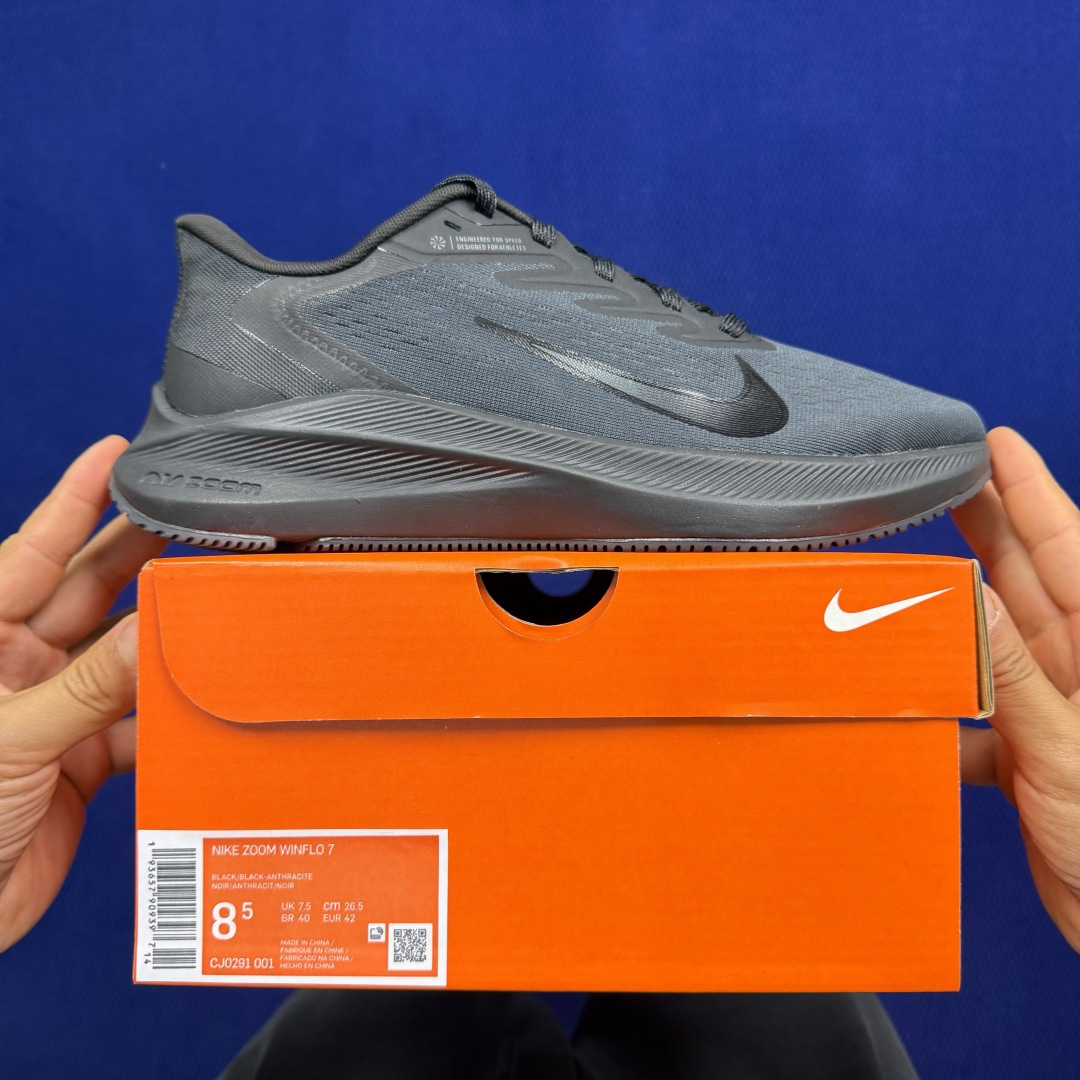 主推优势私【C版马拉松登月系列】冲正纯原1:1品质！登月V7Nike Zoom Winflo 7 气垫跑