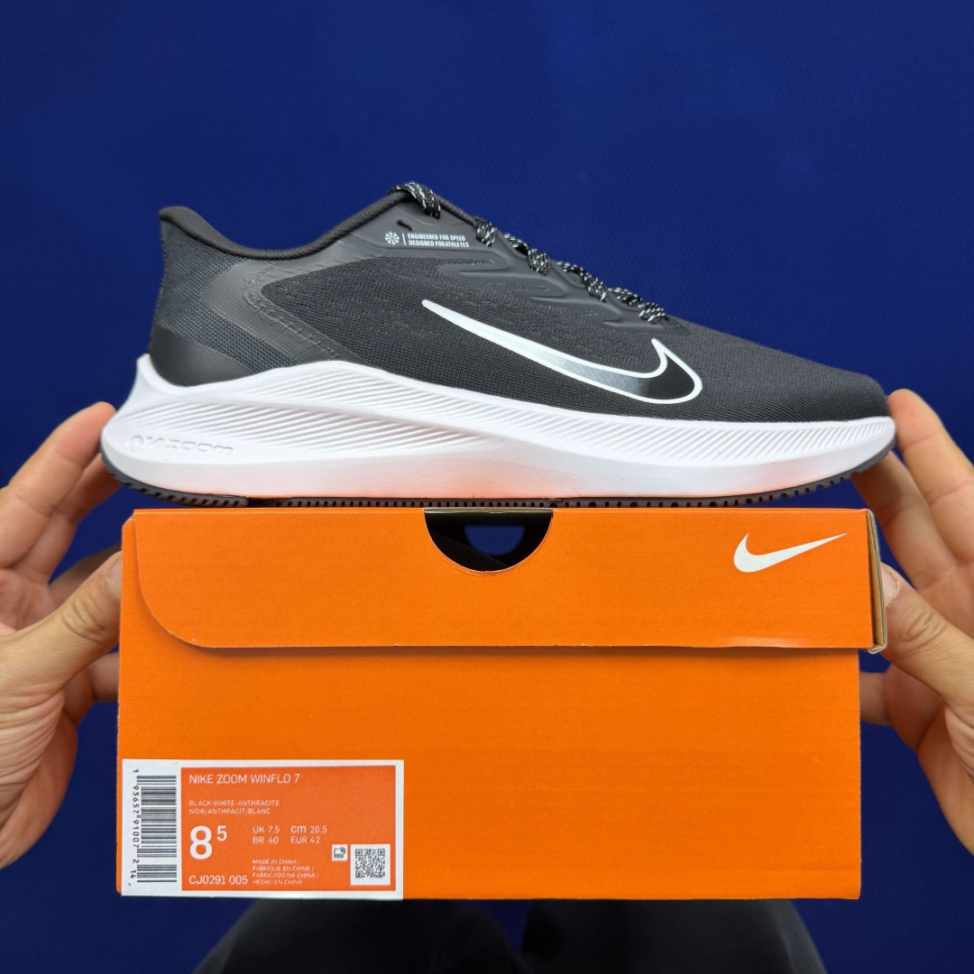 主推优势私【C版马拉松登月系列】冲正纯原1:1品质！登月V7Nike Zoom Winflo 7 气垫跑