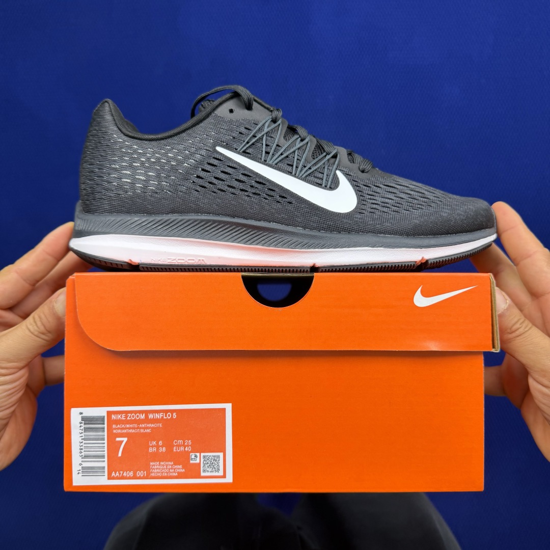 主推优势私【C版马拉松登月系列】冲正纯原1:1品质！登月V5Nike Zoom Winflo 5 气垫跑