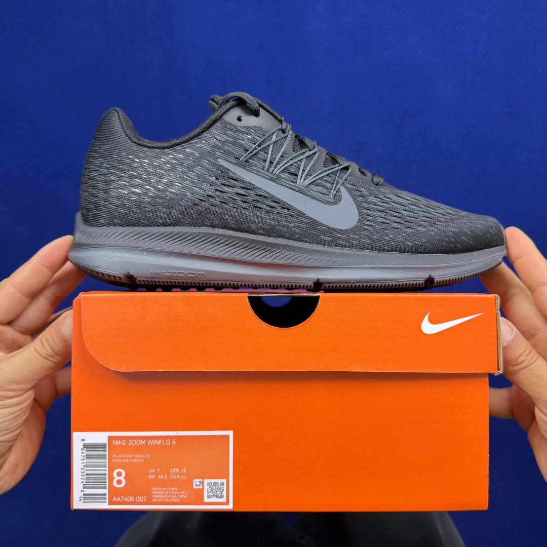 主推优势私【C版马拉松登月系列】冲正纯原1:1品质！登月V5Nike Zoom Winflo 5 气垫跑