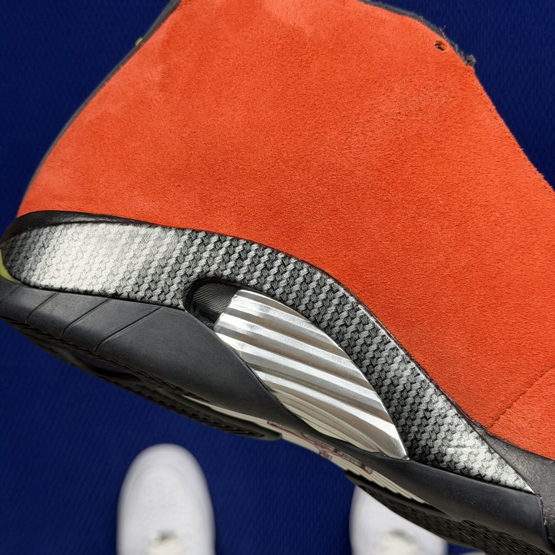 【DG2.0】aj14红色法拉利 Air Jordan 14 原厂皮料 原厂碳版 原厂配套刀磨 打造ZP