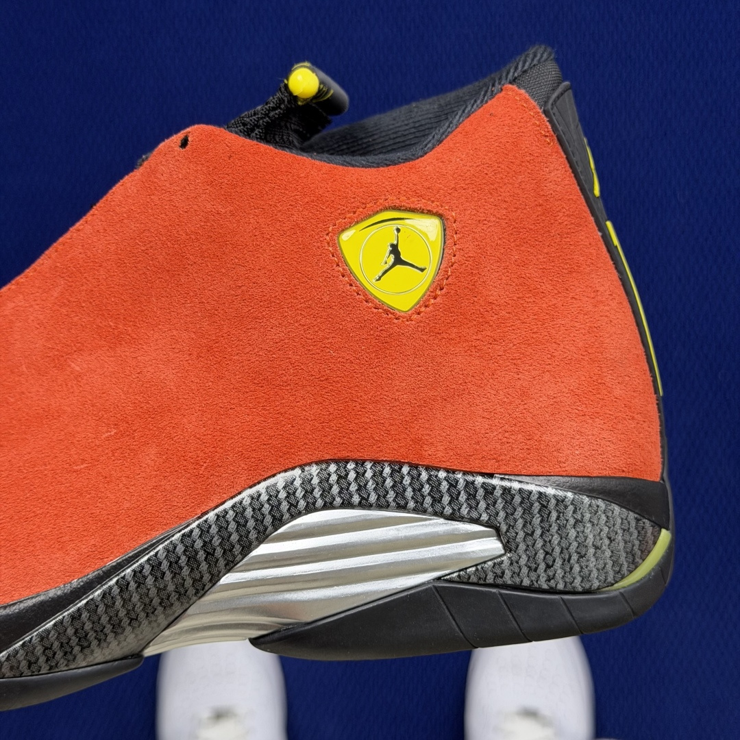 【DG2.0】aj14红色法拉利 Air Jordan 14 原厂皮料 原厂碳版 原厂配套刀磨 打造ZP
