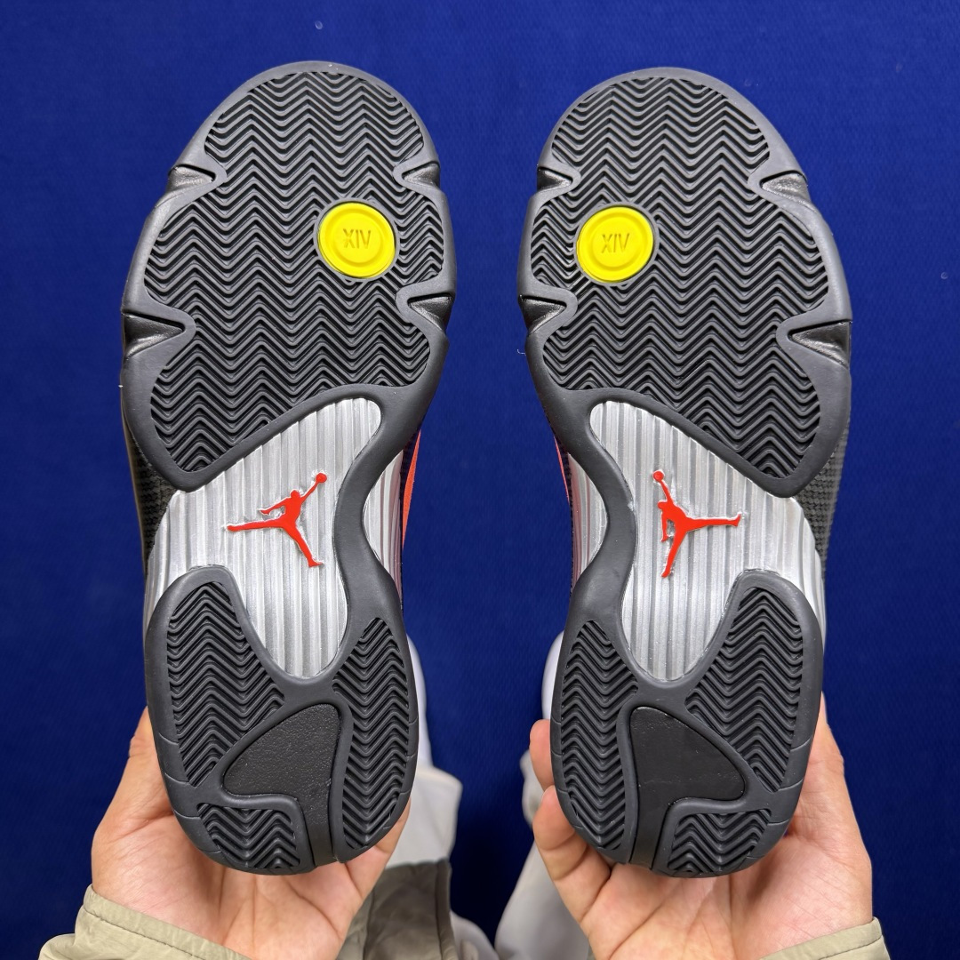 【DG2.0】aj14红色法拉利 Air Jordan 14 原厂皮料 原厂碳版 原厂配套刀磨 打造ZP