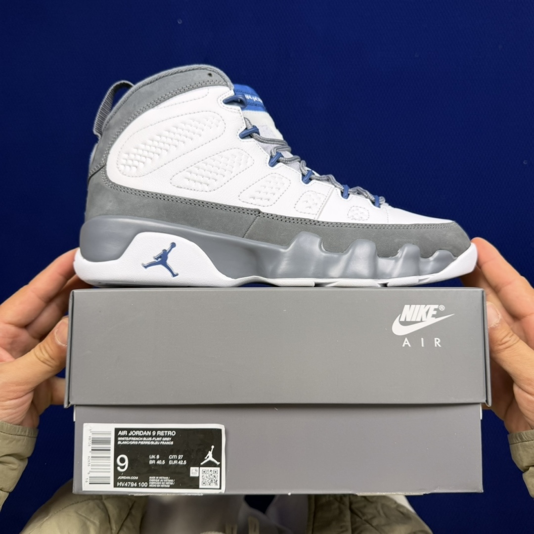 【DG2.0】aj9灰白2026 /Air Jordan 9 Retro 