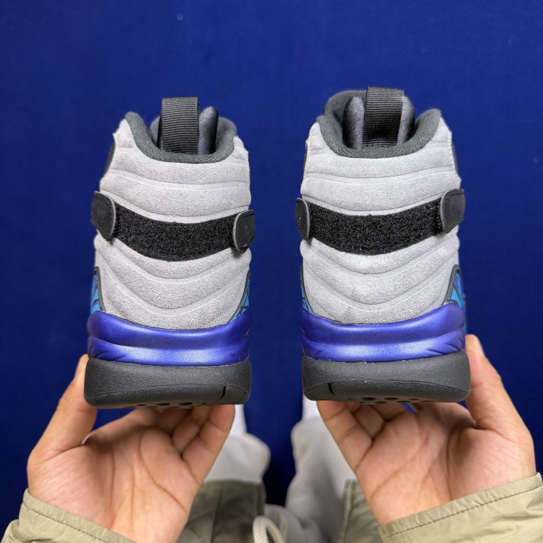 【DG2.0】aj8黑蓝2025年版 Air Jordan 8原厂皮料原厂配套刀磨 打造ZP级品质 高端