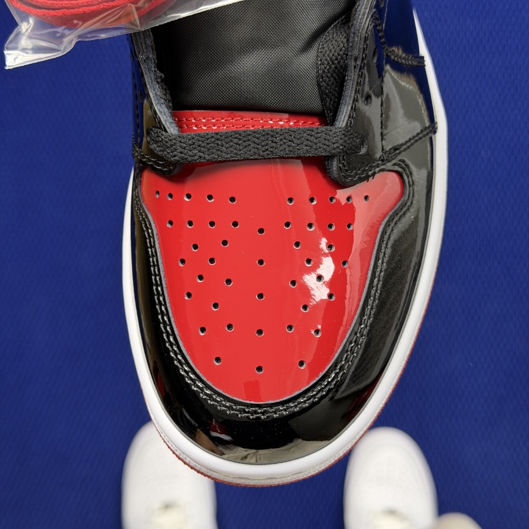 【DG2.0】aj1高帮漆皮禁穿 Air Jordan 1 retro high og patent b