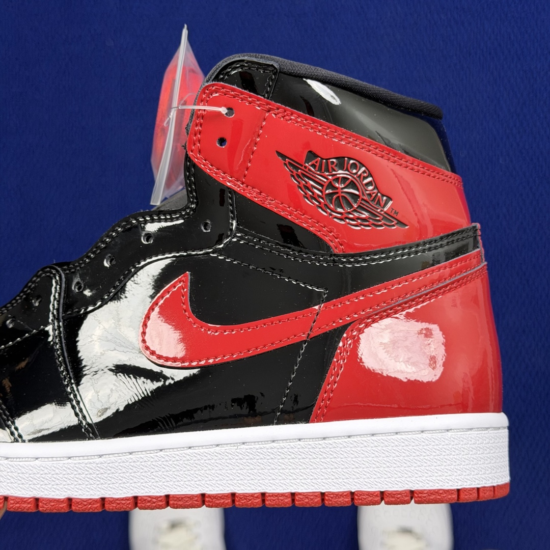 【DG2.0】aj1高帮漆皮禁穿 Air Jordan 1 retro high og patent b