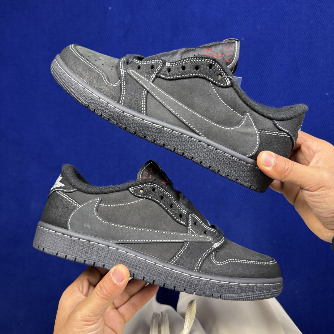 【DG2.0】aj1倒钩低帮黑武士 Travis Scott x Air Jordan 1 Low Re