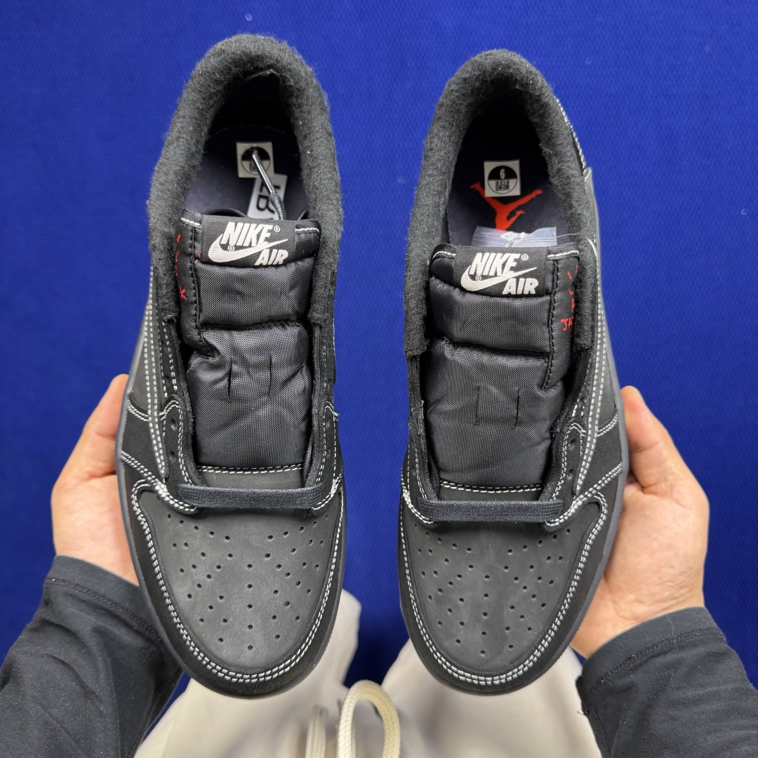 【DG2.0】aj1倒钩低帮黑武士 Travis Scott x Air Jordan 1 Low Re