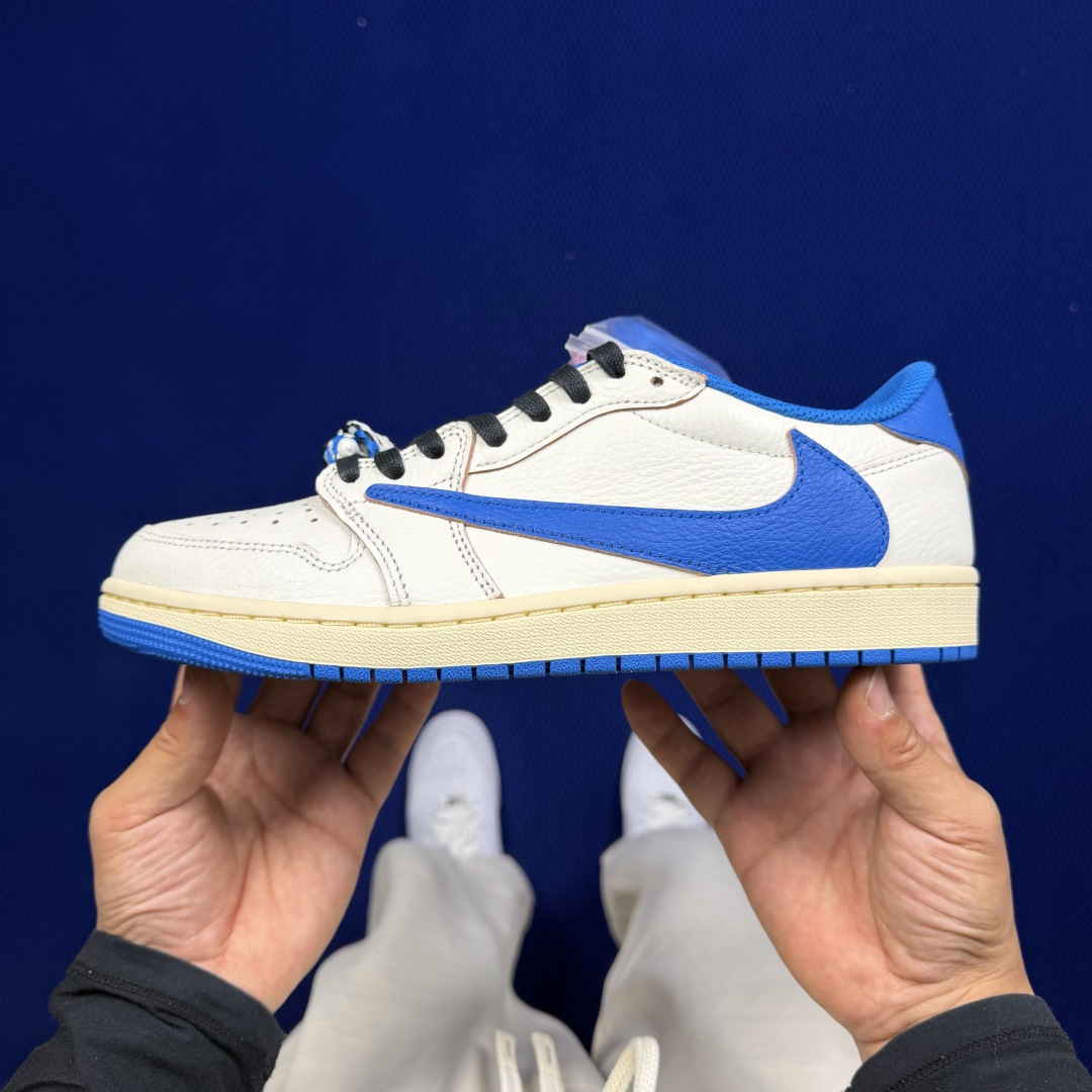 【DG2.0】aj1倒钩低帮三方联名闪电⚡️ Travis Scott x Fragment Desig
