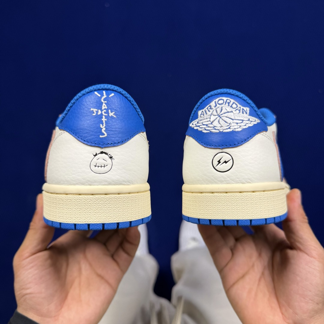 【DG2.0】aj1倒钩低帮三方联名闪电⚡️ Travis Scott x Fragment Desig
