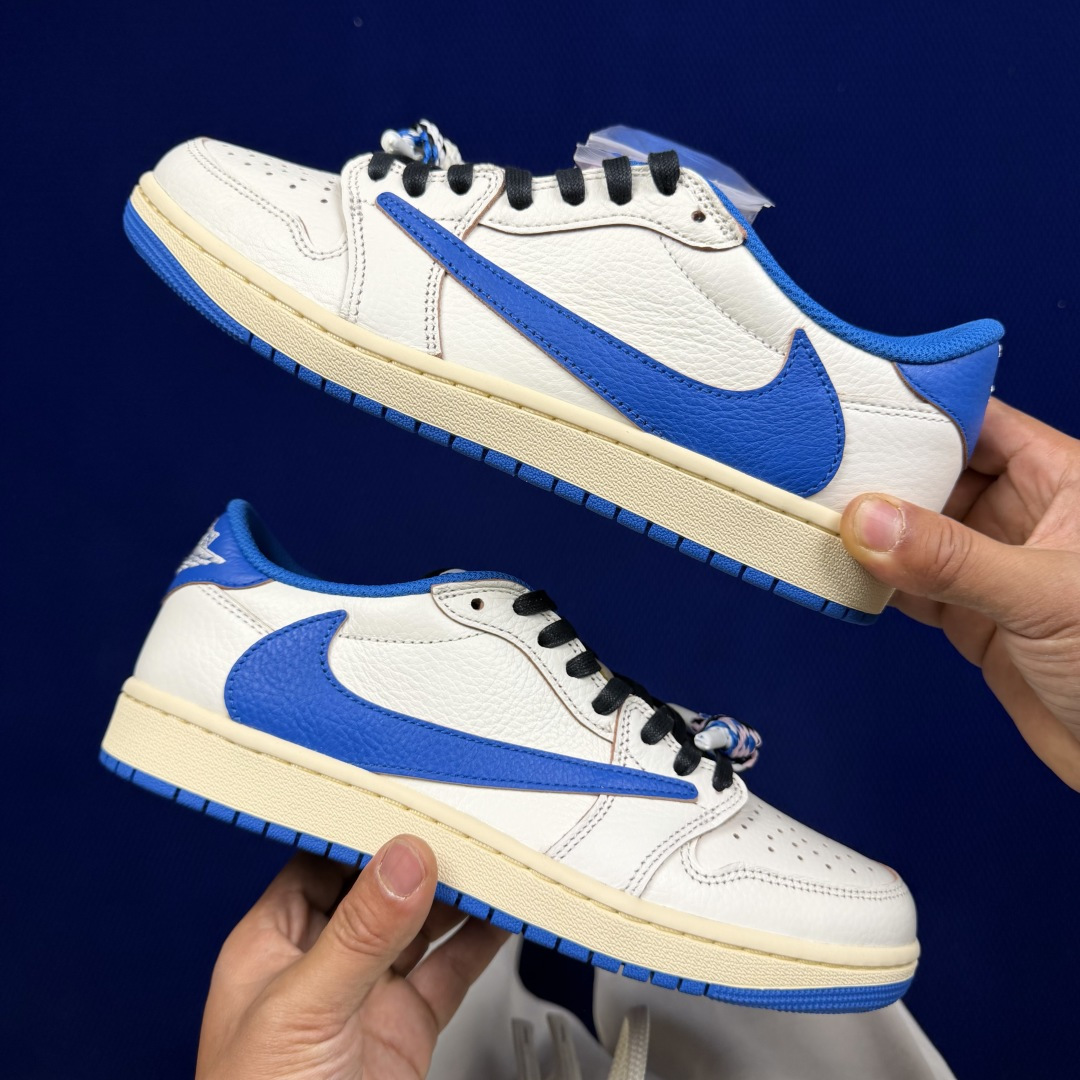 【DG2.0】aj1倒钩低帮三方联名闪电⚡️ Travis Scott x Fragment Desig