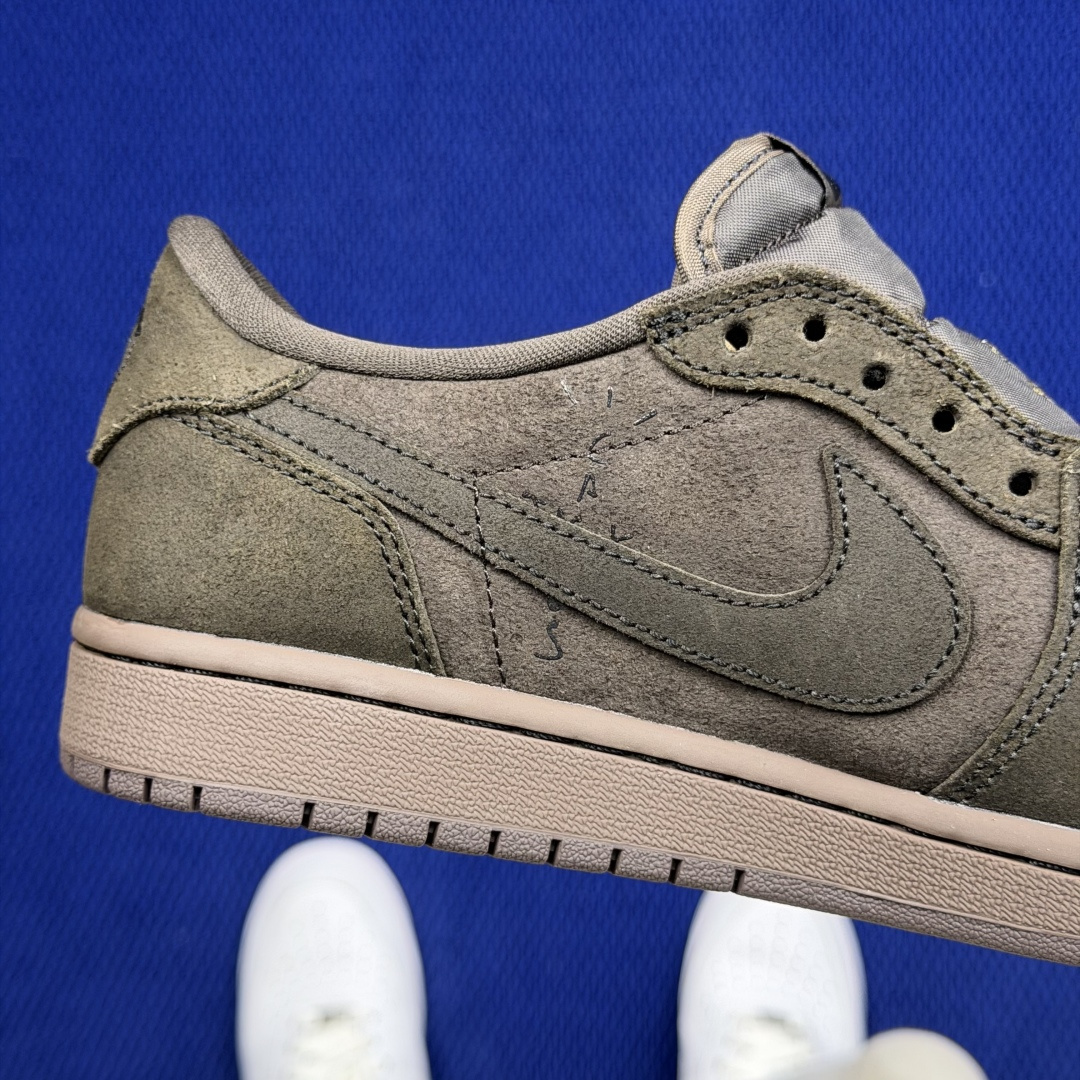 【DG2.0】aj1倒钩低帮丝绒摩卡 Travis Scott x Jordan Air Jordan 