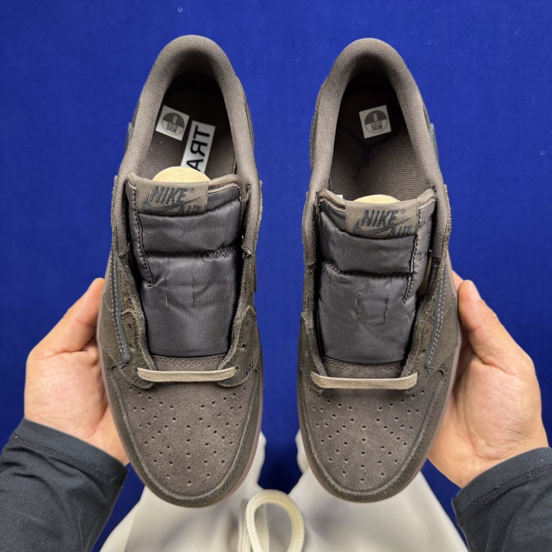 【DG2.0】aj1倒钩低帮丝绒摩卡 Travis Scott x Jordan Air Jordan 