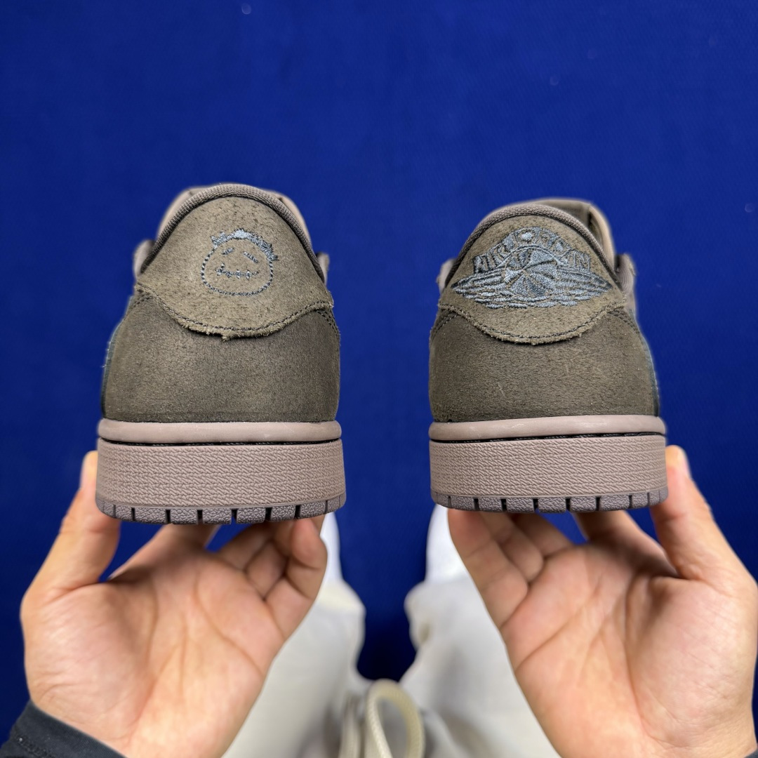 【DG2.0】aj1倒钩低帮丝绒摩卡 Travis Scott x Jordan Air Jordan 