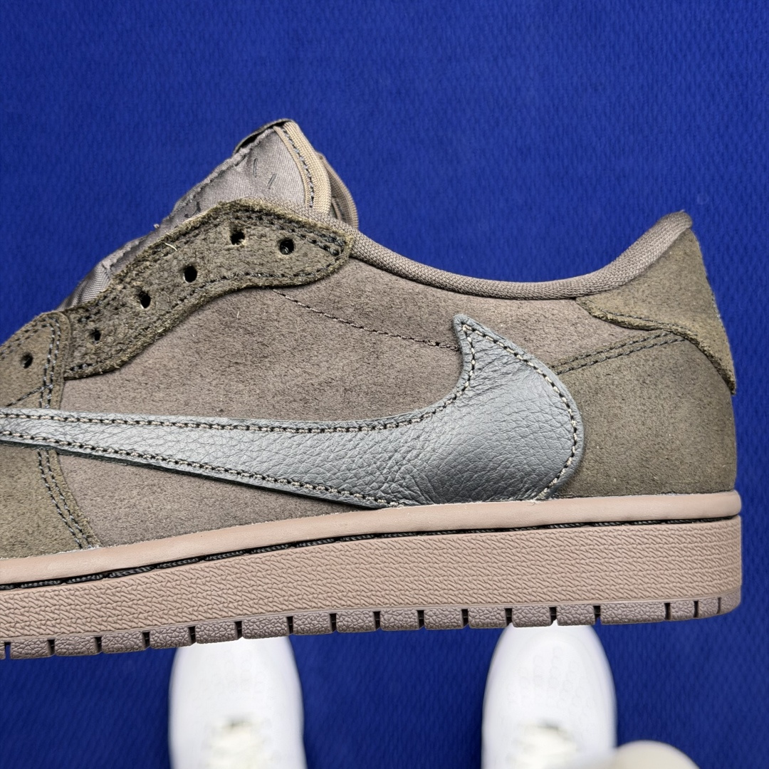 【DG2.0】aj1倒钩低帮丝绒摩卡 Travis Scott x Jordan Air Jordan 