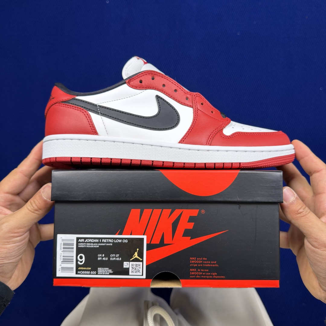 【DG2.0】aj1低帮OG系列芝加哥 Air Jordan 1 RETRO LOW OG Chicag