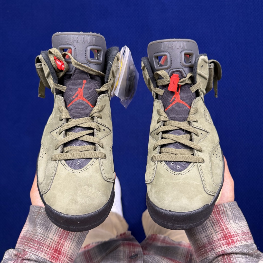 【DG2.0】aj6橄榄绿TS Travis Scott x Jordan Air Jordan 6 m