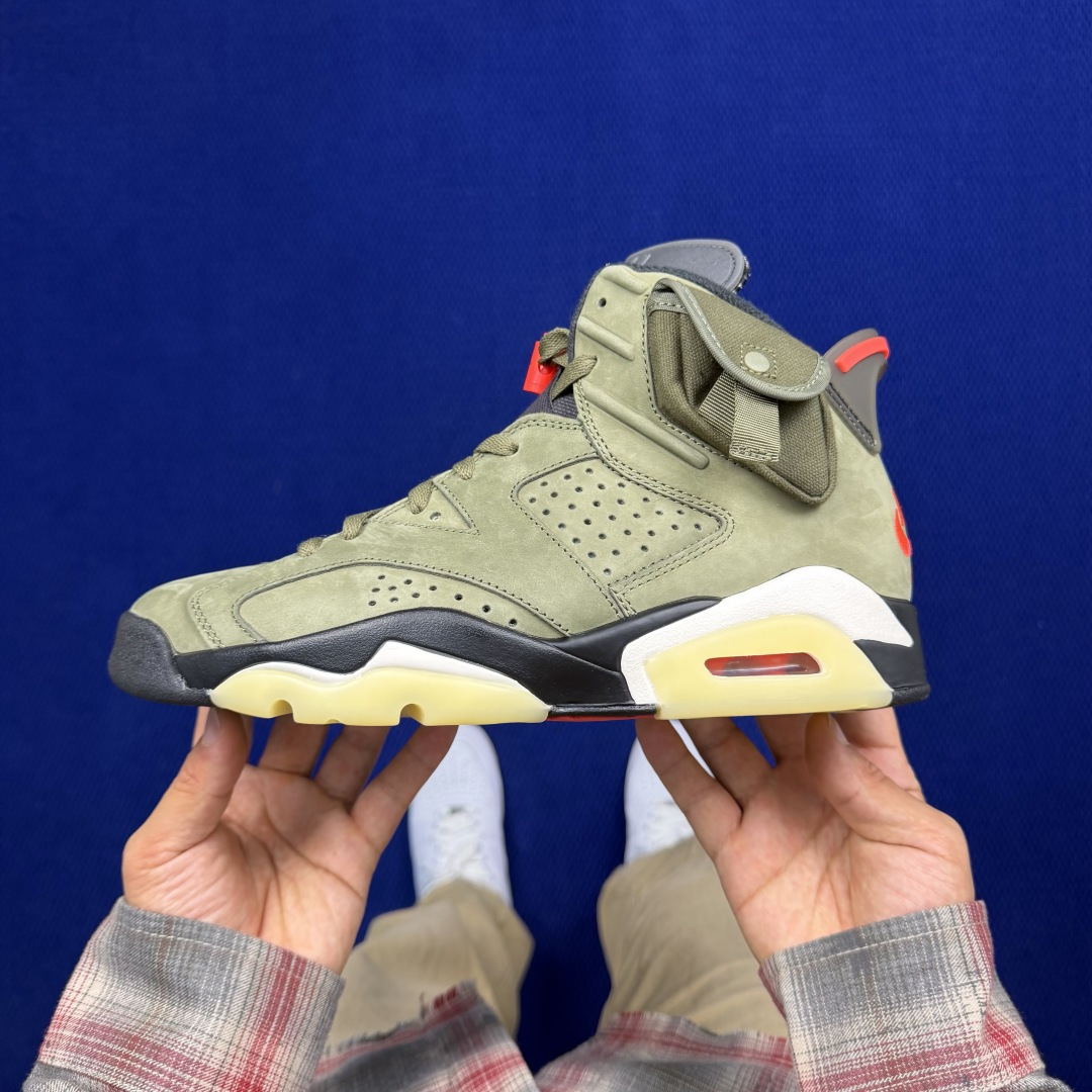 【DG2.0】aj6橄榄绿TS Travis Scott x Jordan Air Jordan 6 m