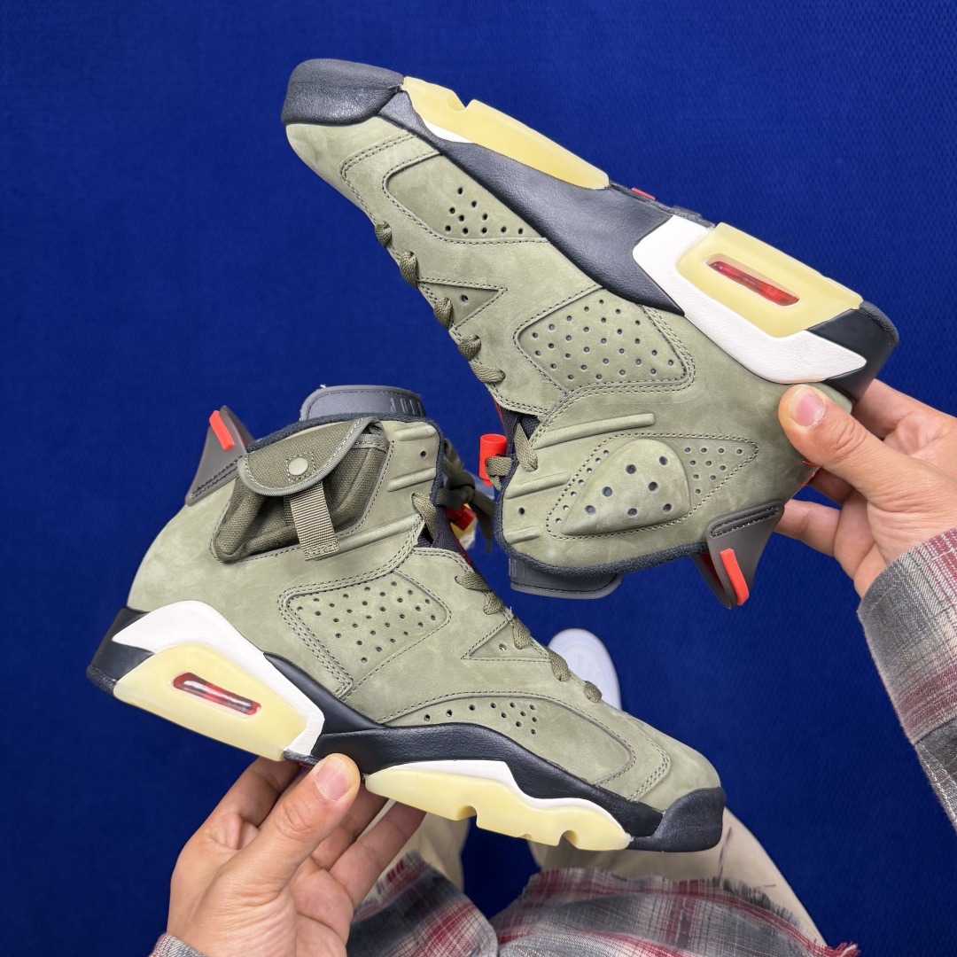 【DG2.0】aj6橄榄绿TS Travis Scott x Jordan Air Jordan 6 m