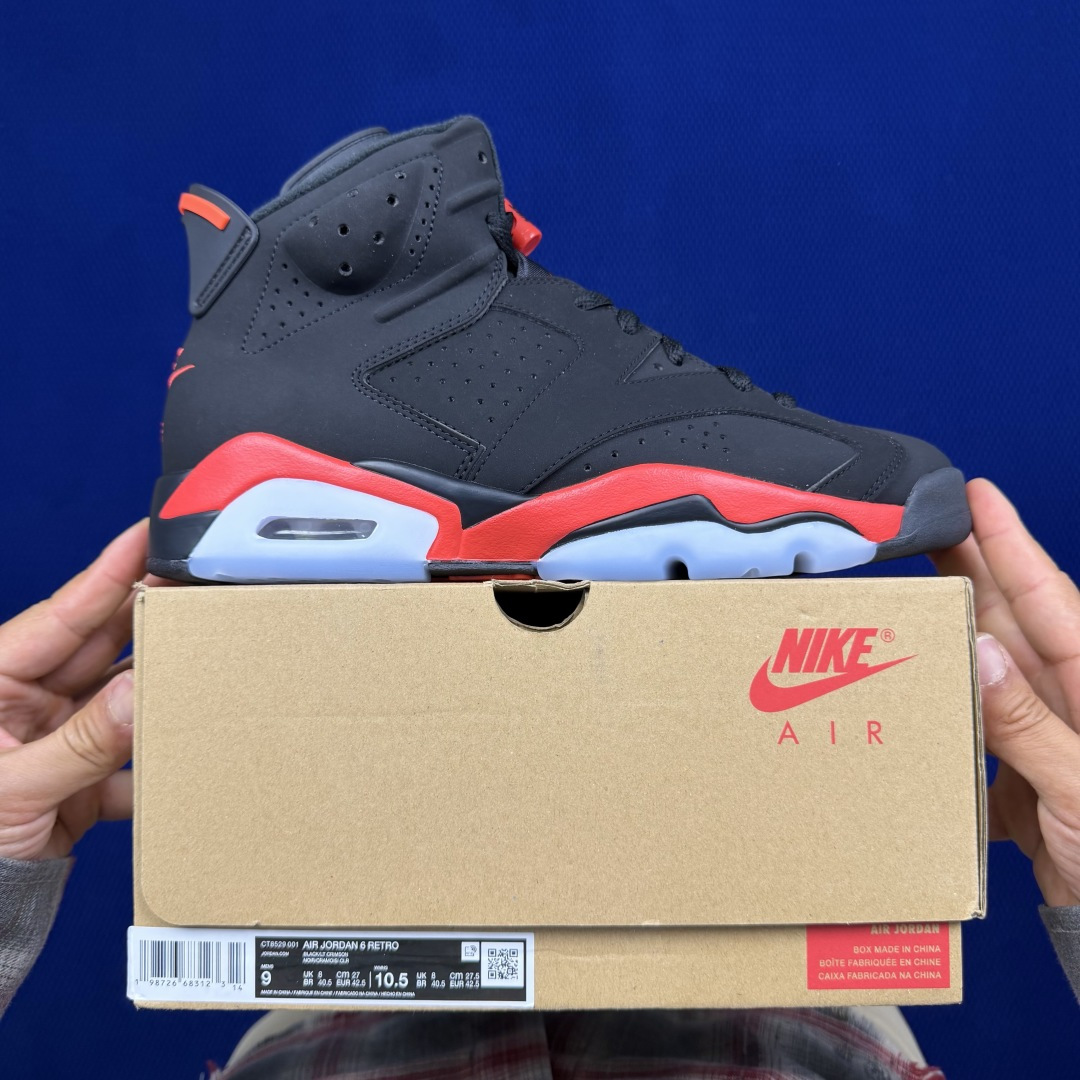 【DG2.0】aj6黑红 Air Jordan 6 