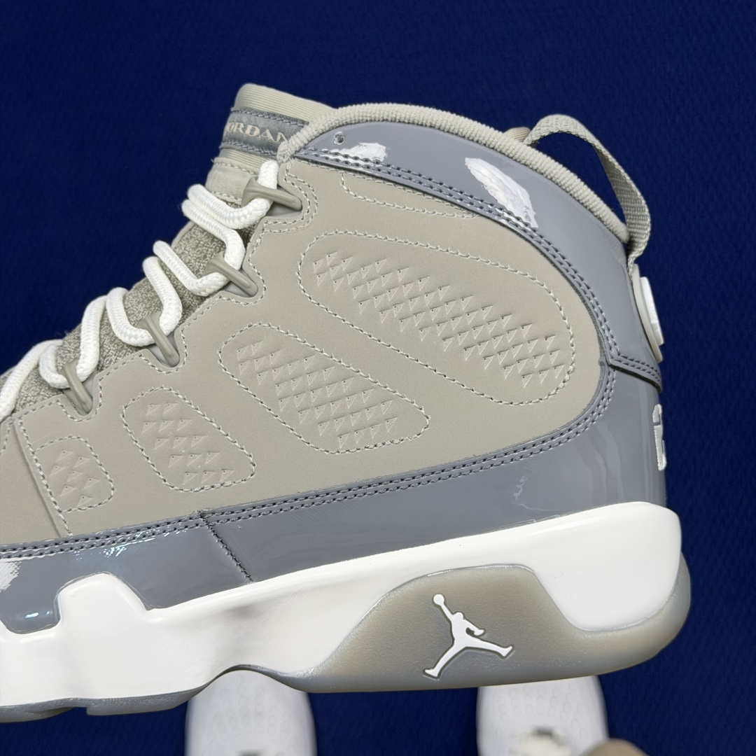 【DG2.0】aj9酷灰色 Air Jordan 9 “Cool Grey” 2025年版原厂皮料原厂配