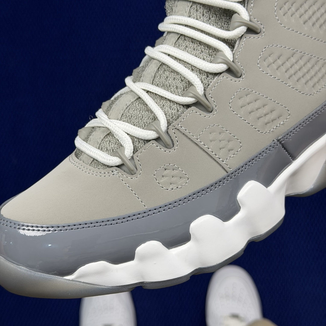 【DG2.0】aj9酷灰色 Air Jordan 9 “Cool Grey” 2025年版原厂皮料原厂配
