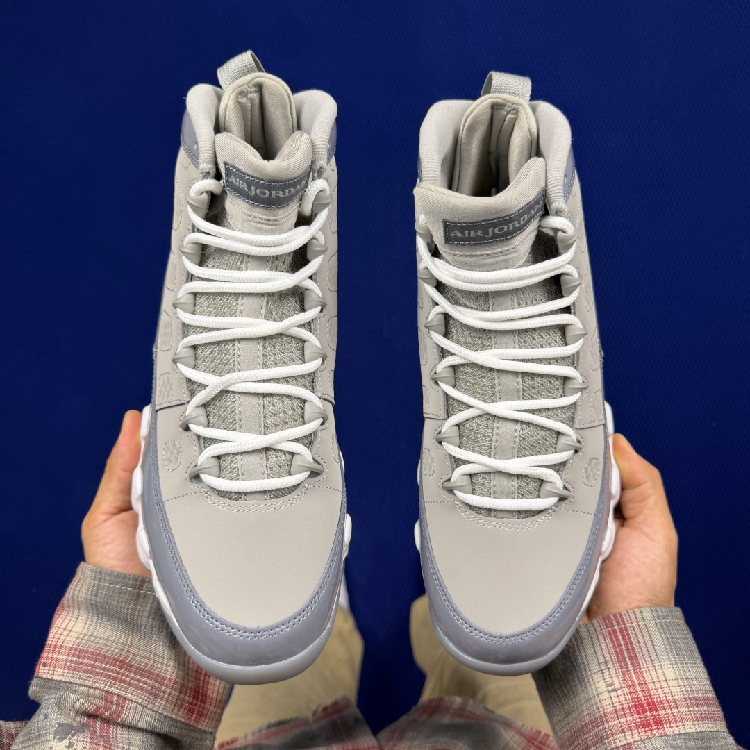 【DG2.0】aj9酷灰色 Air Jordan 9 “Cool Grey” 2025年版原厂皮料原厂配
