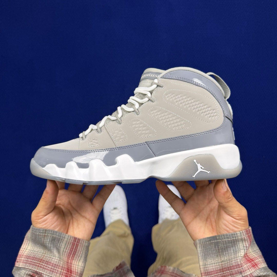 【DG2.0】aj9酷灰色 Air Jordan 9 “Cool Grey” 2025年版原厂皮料原厂配