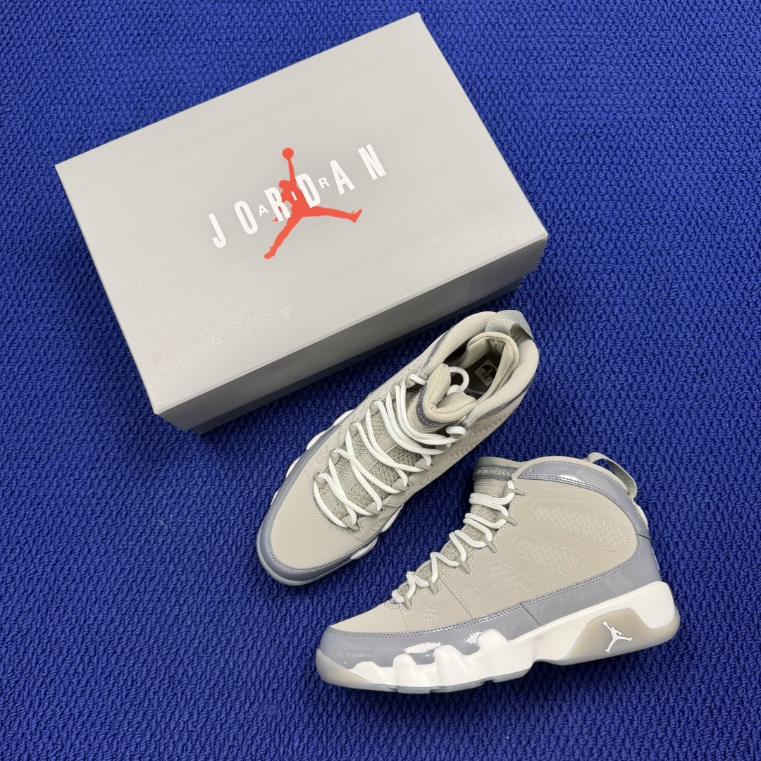 【DG2.0】aj9酷灰色 Air Jordan 9 “Cool Grey” 2025年版原厂皮料原厂配