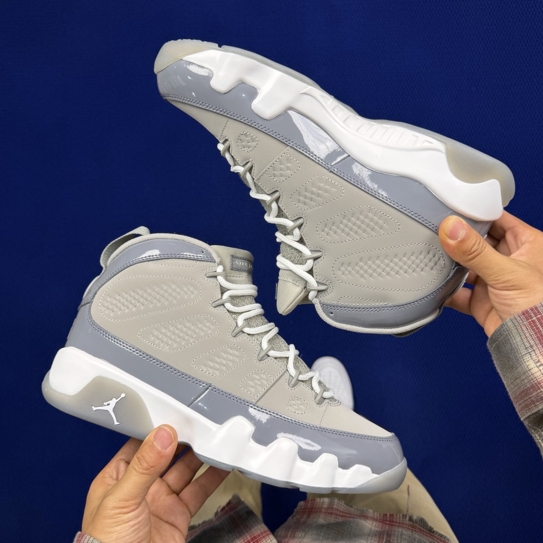 【DG2.0】aj9酷灰色 Air Jordan 9 “Cool Grey” 2025年版原厂皮料原厂配