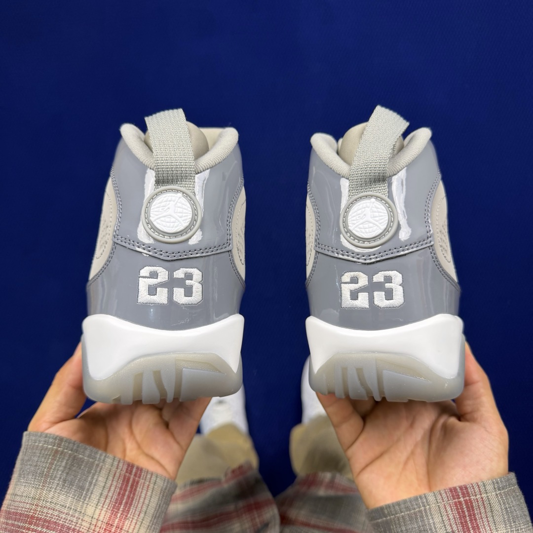 【DG2.0】aj9酷灰色 Air Jordan 9 “Cool Grey” 2025年版原厂皮料原厂配
