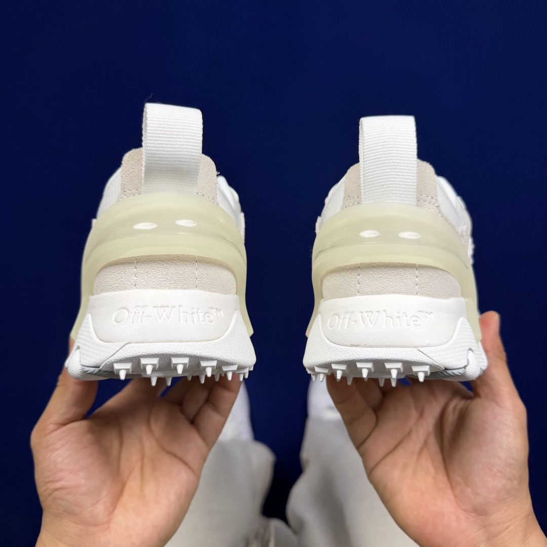 OW解构跑步鞋 OFF-WHITE ODSY -2000老爹风第21色:白米高端产物 原鞋购入 细节拉满