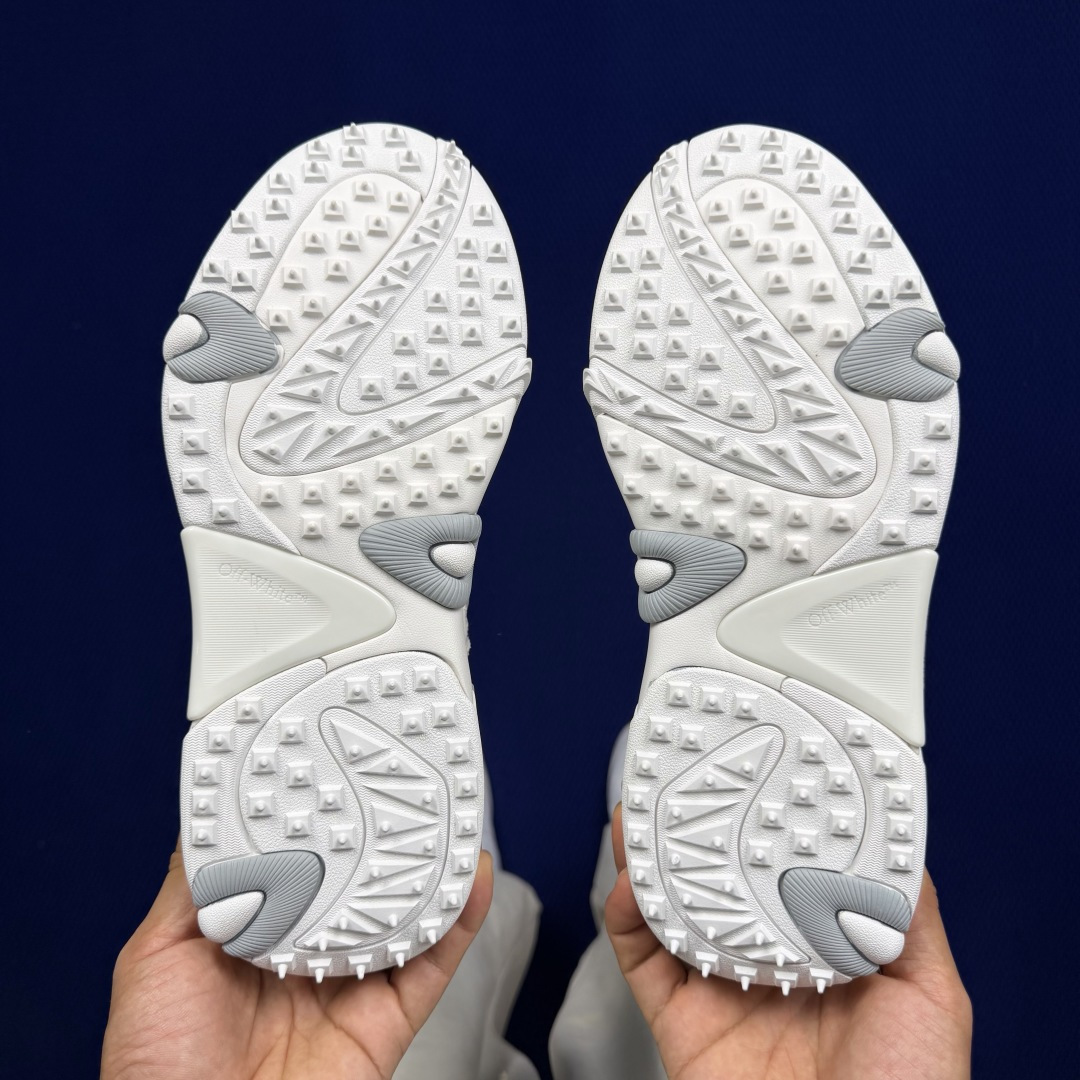 OW解构跑步鞋 OFF-WHITE ODSY -2000老爹风第21色:白米高端产物 原鞋购入 细节拉满