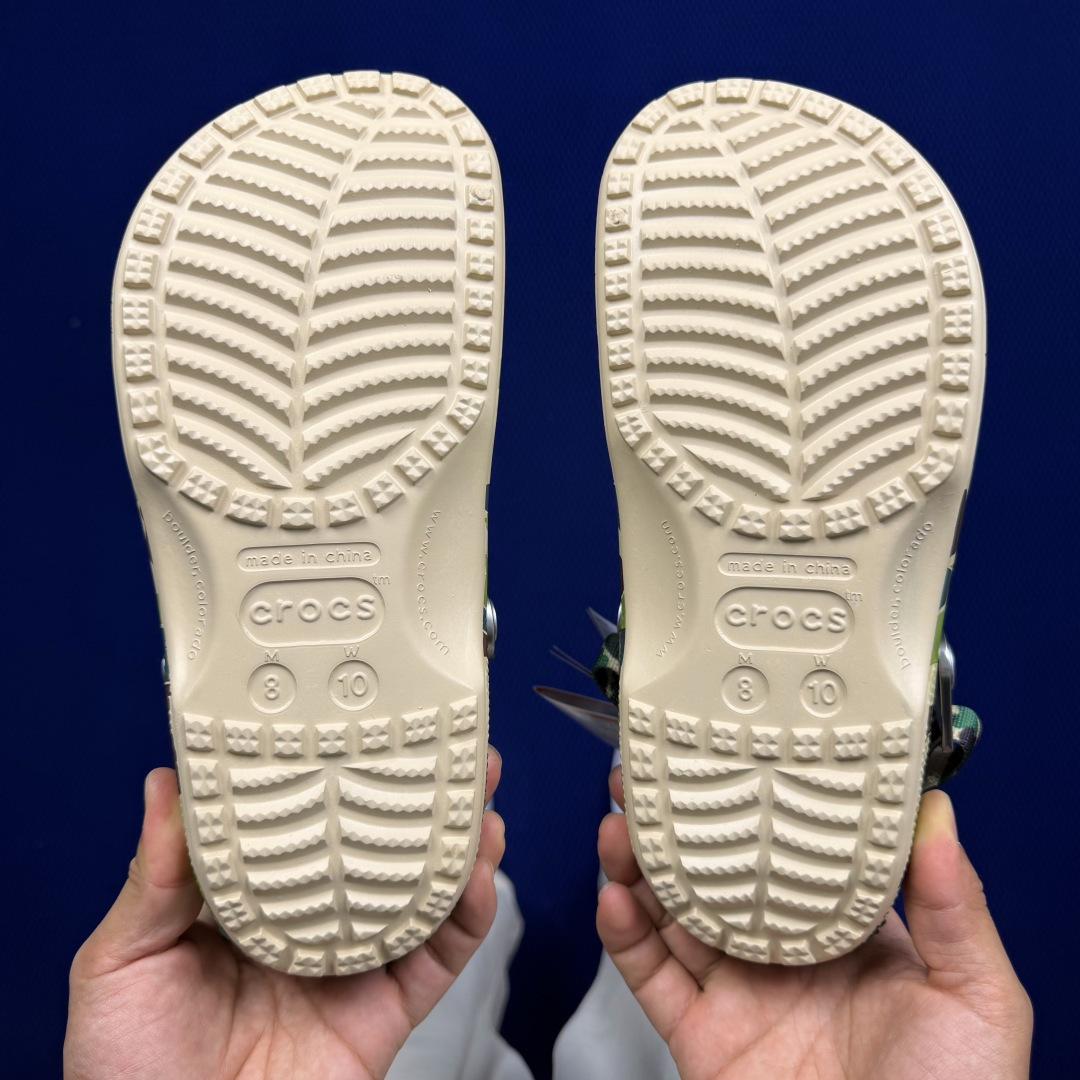 BAPE x Crocs卡骆驰 洞洞鞋联名4色东莞原厂出品，拼标过验！欢迎对比，顶级品质区别市面通货！同