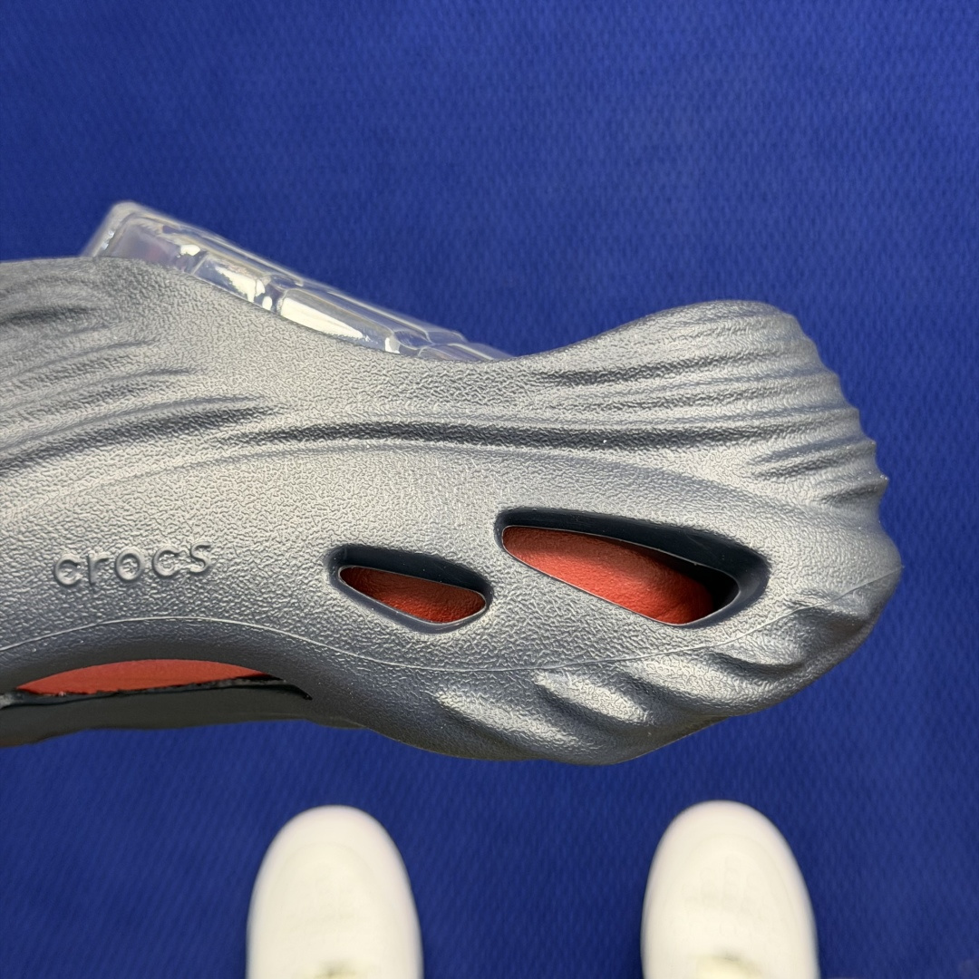 Crocs卡骆驰 洞洞鞋 旋风波波第9色原厂数据复模，双层注塑旋风波波-蓝红 尺码：M7-M11 / 3