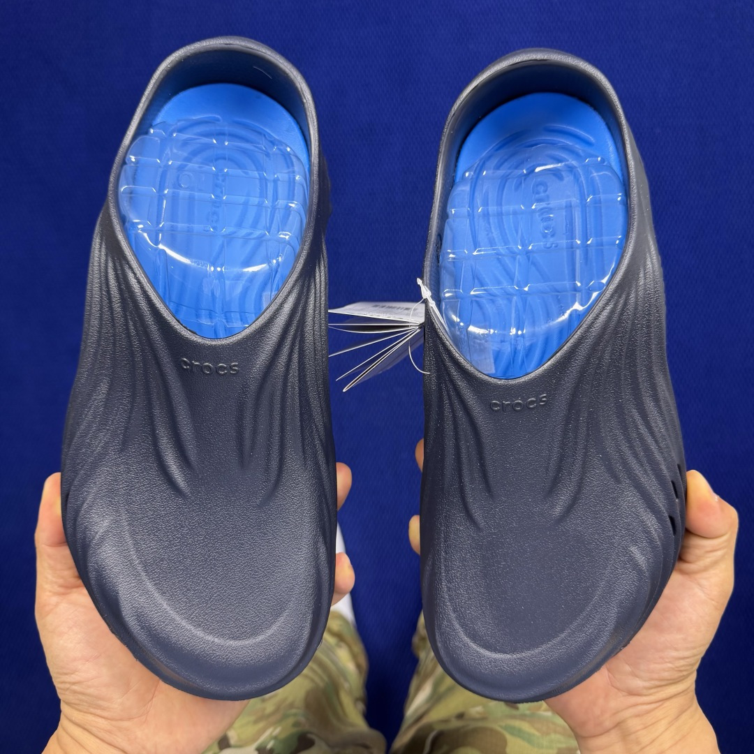Crocs卡骆驰 洞洞鞋 旋风波波第10色原厂数据复模，双层注塑旋风波波-蓝 尺码：M7-M11 / 3