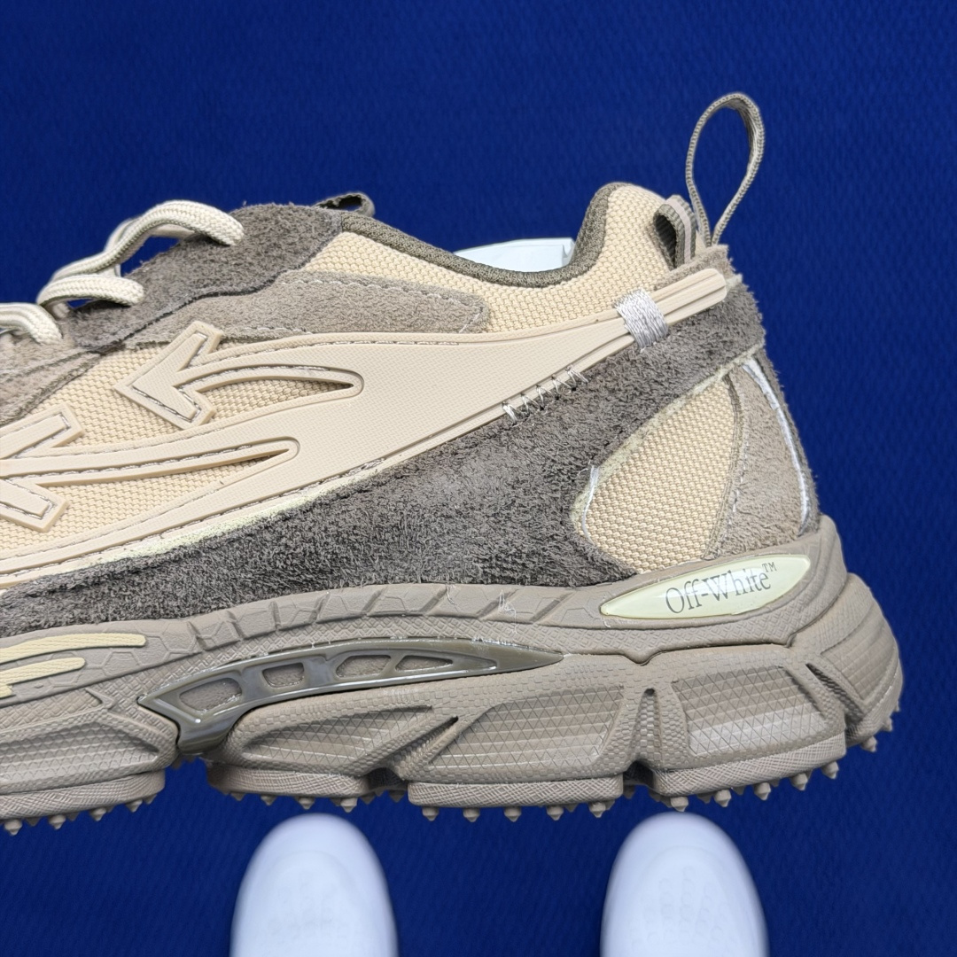 OW解构休闲跑鞋/复古老爹鞋 第51色！OFF-WHITE Be Right Back 工艺很复杂！尺码