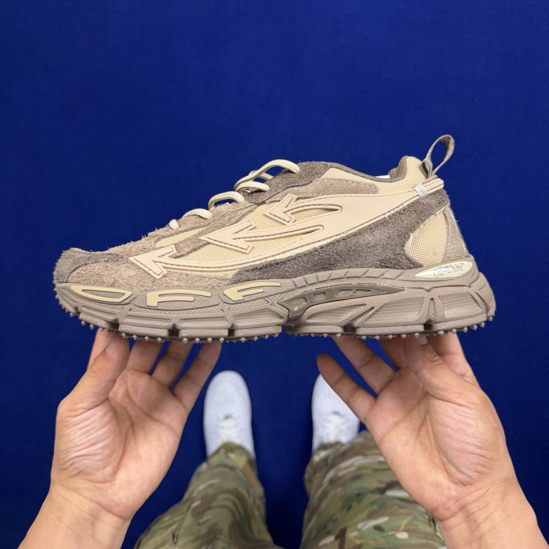 OW解构休闲跑鞋/复古老爹鞋 第51色！OFF-WHITE Be Right Back 工艺很复杂！尺码