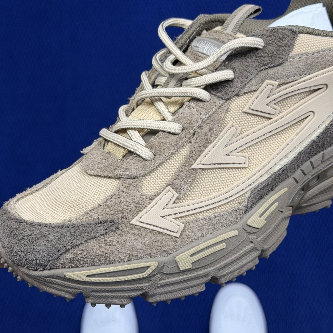 OW解构休闲跑鞋/复古老爹鞋 第51色！OFF-WHITE Be Right Back 工艺很复杂！尺码