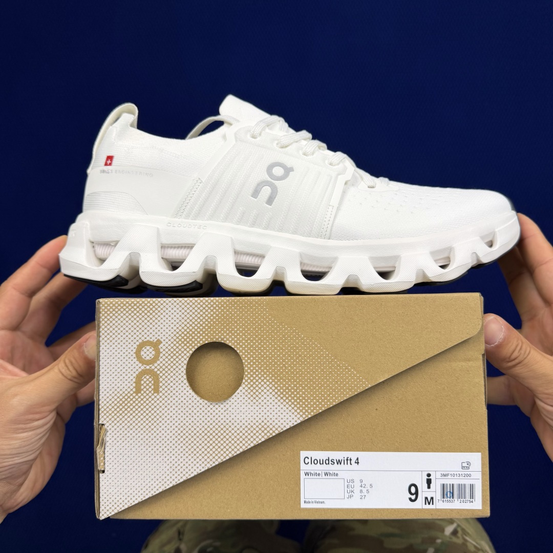 C版On昂跑系列！市场最全纯原昂跑生产线！大厂出品，品质稳价格优！Cloudswift 4 低帮跑步鞋 