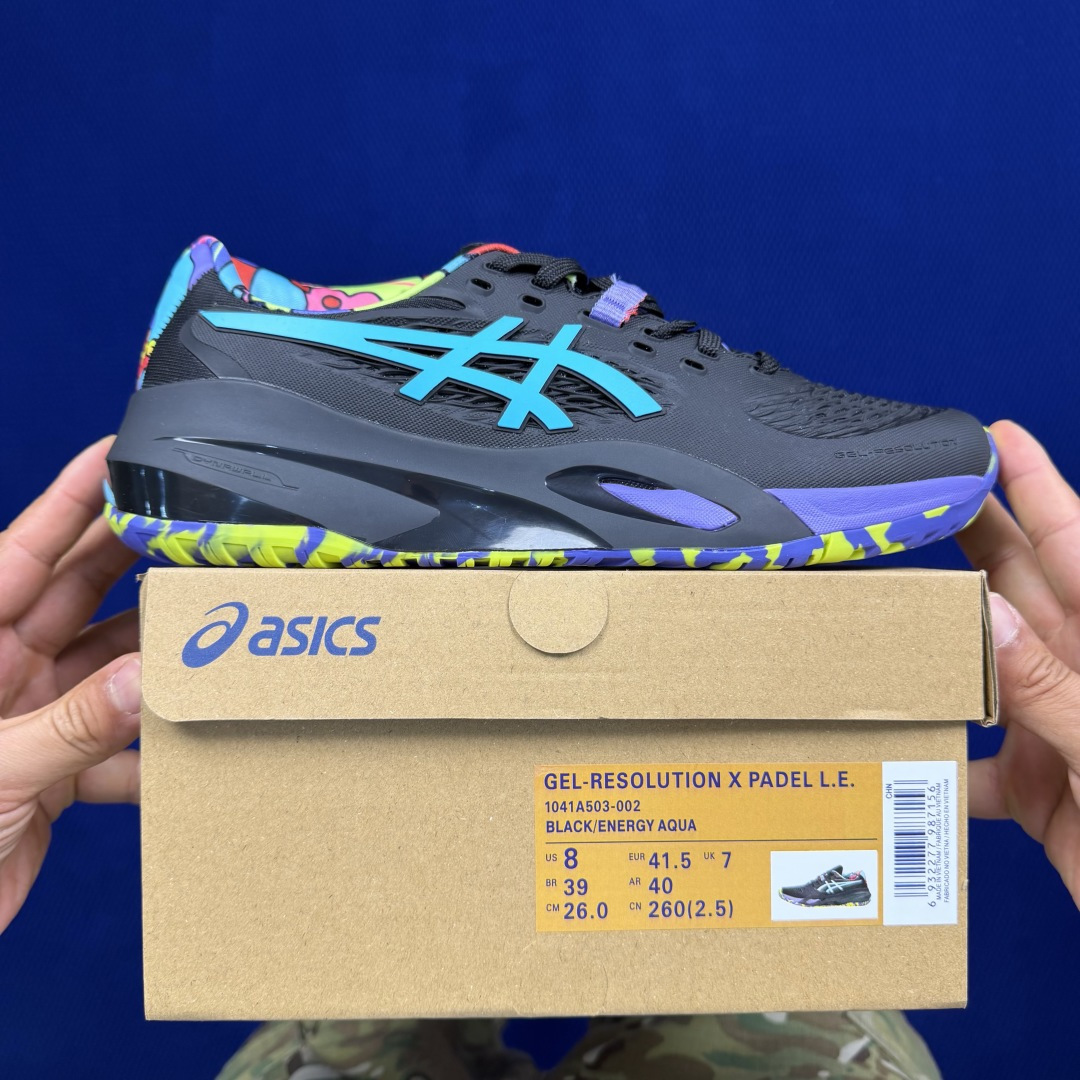 亚瑟士ASICS X10网球鞋，共22色‼️GEL-RESOLUTION X10 第13色:蓝黑外贸爆款