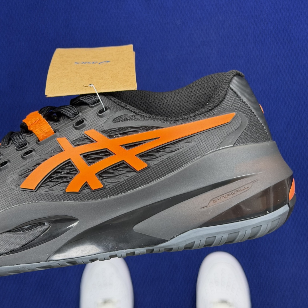 亚瑟士ASICS X10网球鞋，共22色‼️GEL-RESOLUTION X10 第2色:黑橙外贸爆款，