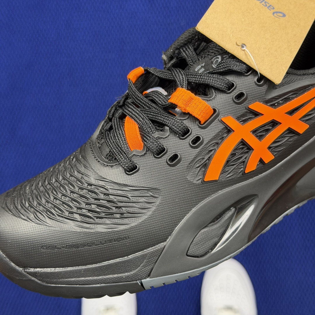 亚瑟士ASICS X10网球鞋，共22色‼️GEL-RESOLUTION X10 第2色:黑橙外贸爆款，
