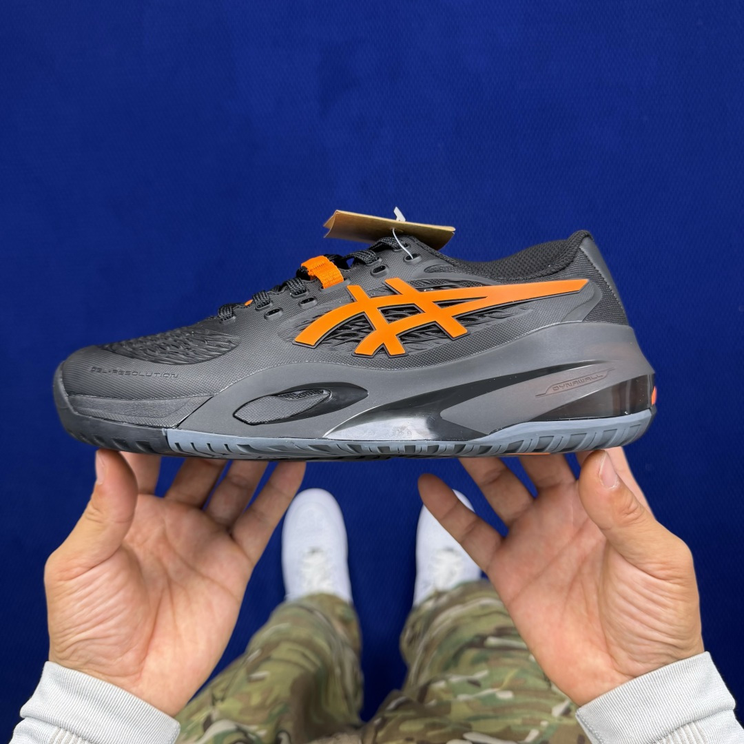 亚瑟士ASICS X10网球鞋，共22色‼️GEL-RESOLUTION X10 第2色:黑橙外贸爆款，